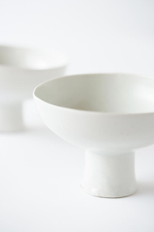 田中茂雄07白瓷｜高杯茶盌 商品图2