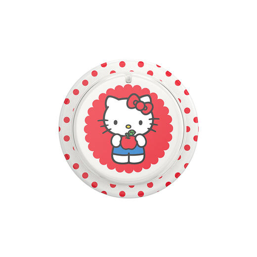 【Hello Kitty和朋友们】Hello Kitty随身镜·MagSafe圆啪嗒 泡泡骚 x Hello Kitty合作系列 MAGSAFE磁吸手机气囊支架 红白 波点 商品图2