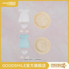 【GSC预售定金】粘土娃 服装套组 简约连衣裙（白色/蓝色）