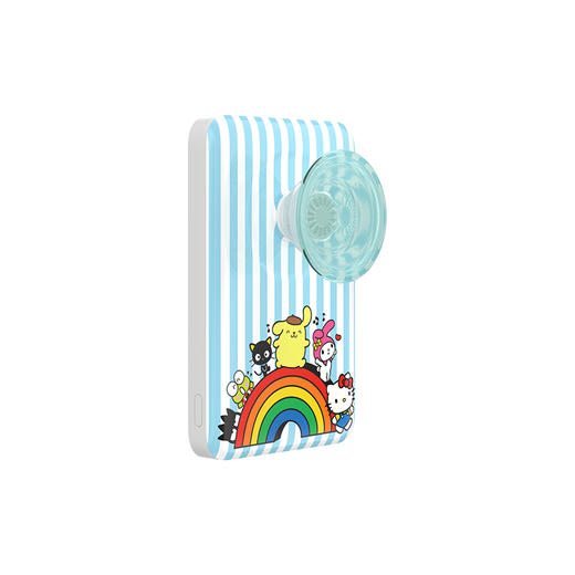【Hello Kitty和朋友们】蓝白条纹·MagSafe充电宝 泡泡骚 x Hello Kitty合作系列 OTHER配件 Power充电宝系列 彩虹联名 商品图0