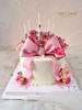 1027CAKE  | 鲜花烛台蛋糕 蝴蝶结 少女心 商品缩略图0
