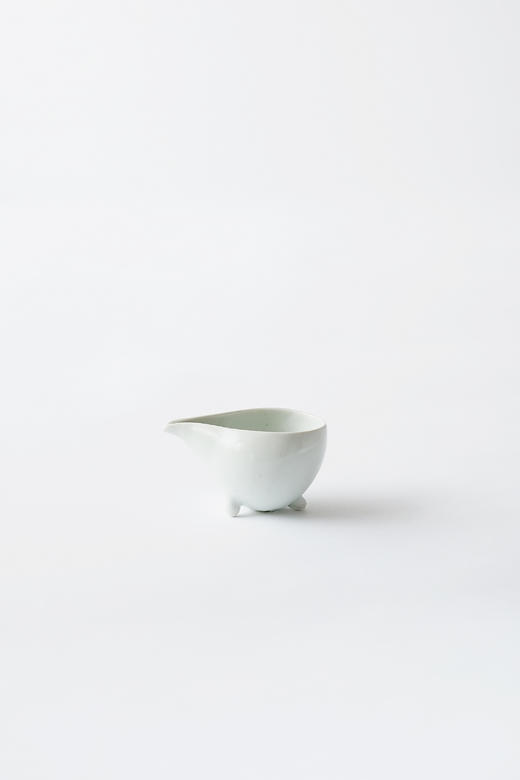 田中茂雄03白瓷三足茶海 商品图0