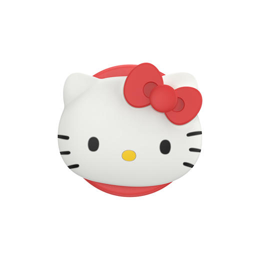 【Hello Kitty和朋友们】戳戳Hello Kitty·MagSafe圆啪嗒 泡泡骚 x Hello Kitty合作系列 MAGSAFE磁吸手机气囊支架 白色 异形 商品图3