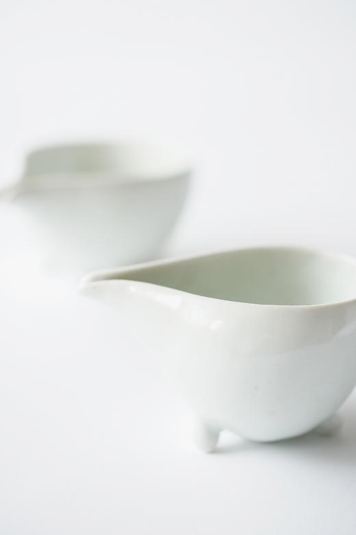 田中茂雄03白瓷三足茶海 商品图2