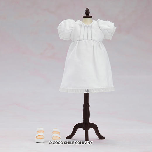 【GSC预售定金】粘土娃 服装套组 简约连衣裙（白色/蓝色） 商品图3