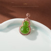 「福燊」金镶碧玉葫芦吊坠 商品缩略图4