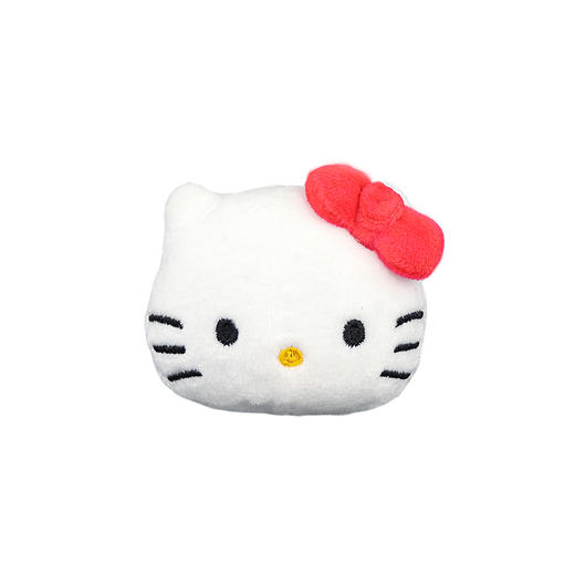 【Hello Kitty和朋友们】摸摸Hello Kitty 泡泡骚 x Hello Kitty合作系列 POPGRIP泡泡骚手机粘贴式气囊支架 Plush毛绒系列 白色 商品图2