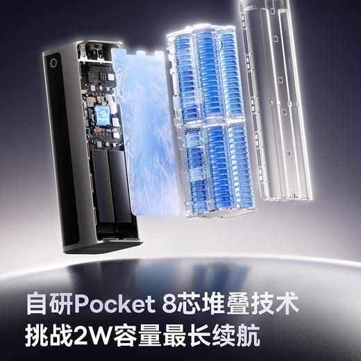 自用性价比【 大功率新款充电宝第一名】倍思 20800mAh 145W大功率快充数显快充移动电源 3C认证可上飞机 2USB口+2Type-C EnerGeek GP12 商品图4