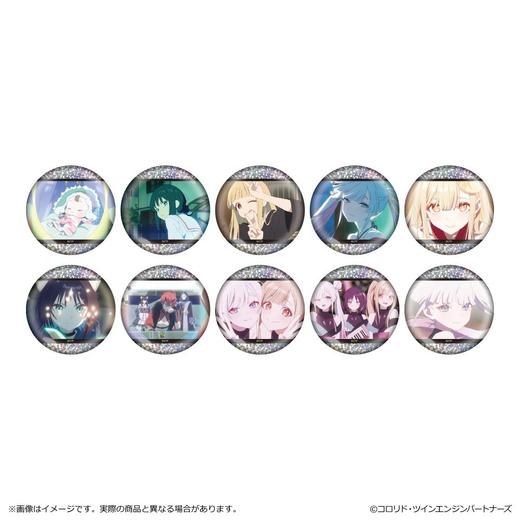 超时空辉夜姬 细闪徽章 吧唧 10包/盒 谷子 商品图0