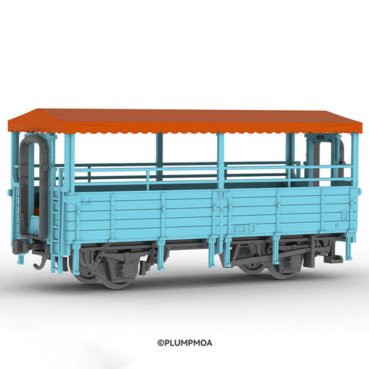 【GSC预售定金】开放式观光列车（蓝色） 手办模玩 商品图3