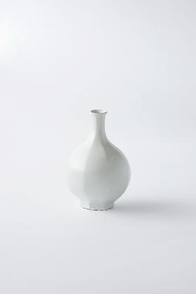 田中茂雄50白瓷｜面取瓶