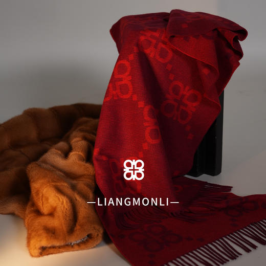 【不退不换】【现货】良木礼羊毛围巾（1604） 商品图6