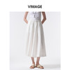 VIMAGE纬漫纪阔腿空气裤纯色显瘦休闲裤2026夏季新款V2505218 商品缩略图3