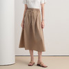 EITIE爱特爱2026夏季新款百搭通勤简约显瘦休闲A字过膝半身裙8606305 商品缩略图5