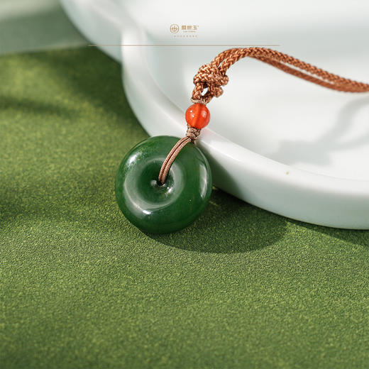 【幸屿】碧玉平安扣 商品图4