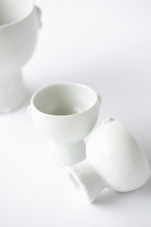 田中茂雄25｜26 白瓷｜双耳杯 商品图8