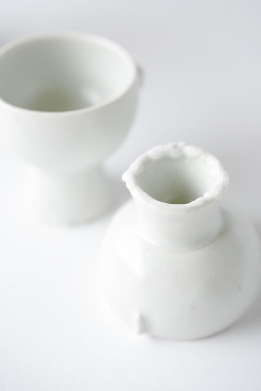 田中茂雄25｜26 白瓷｜双耳杯 商品图9