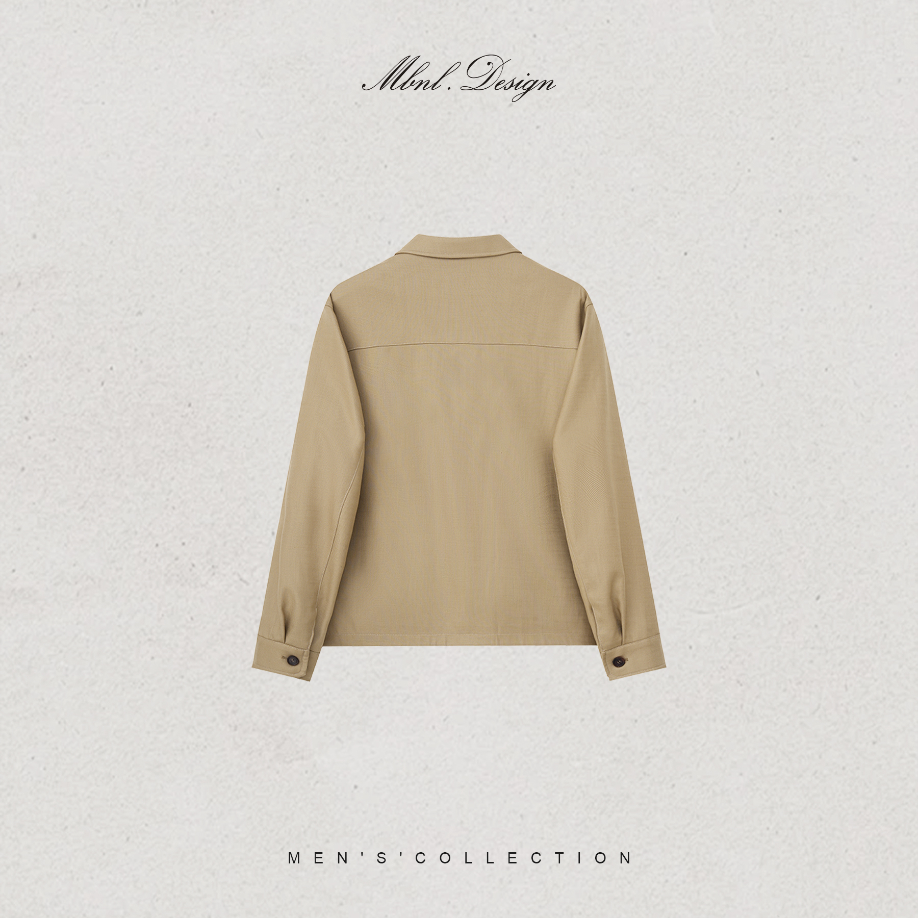 男装「Iconic.双袋」亚麻定纺舒适透气夹克LL-WWT0303 O2商品图4