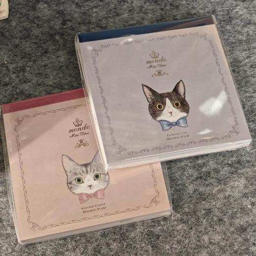 阿果拉Closepin-mondo 便签  贴纸 燕尾服猫 商品图0