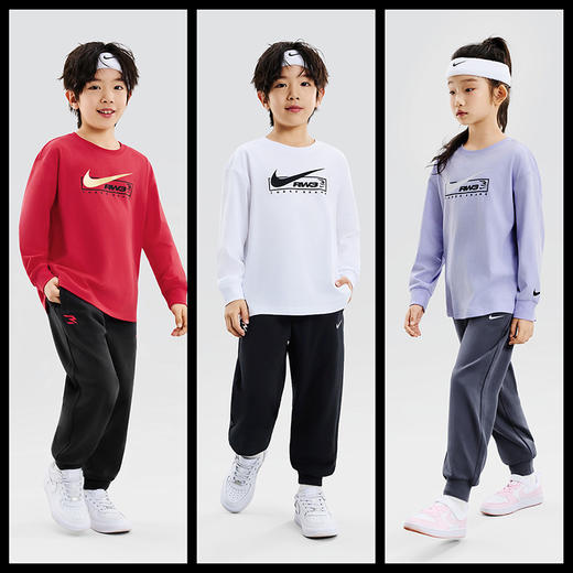 NIKE 3BRAND 春 大童小童 长袖T/长裤 RWN-PH-1845 商品图3