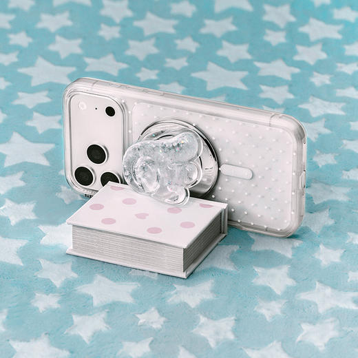 【波点梦境】天使波点 POPCASE手机壳 MagSafe Popcase磁吸款 透明 iPhone17/16/15/14/13 商品图1