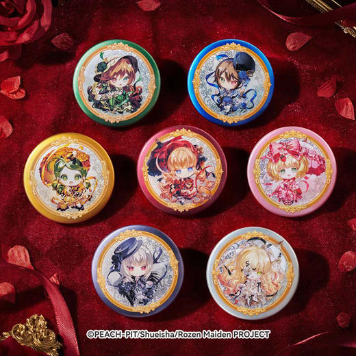 【GSC全款预售】蔷薇少女 Ribbon系列 徽章盲盒 手办模玩 GSM 商品图2