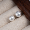 【女神节首选】经典流光珍珠耳钉  天然淡水珍珠10-11mm 极强光正圆 诸暨直发 一物一证 假一赔十 下单即送珍珠粉！ 商品缩略图4