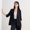 EITIE爱特爱醋酸七分袖时尚通勤短款西装外套2026春季新款8603301 商品缩略图4