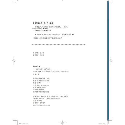 纤维艺术：向外而行·向内而生 岳嵩著 中国青年出版社 商品图3