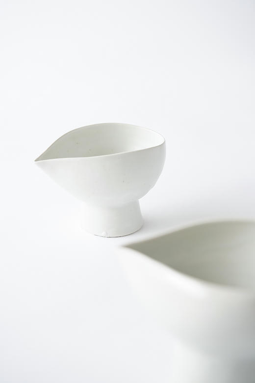 田中茂雄14｜15白瓷｜高台片口 商品图3