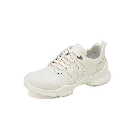 【舒适透气】西村名物2026年春季新款舒软透气防滑大底系带纯色休闲运动鞋小白鞋T26AM18071 商品图6