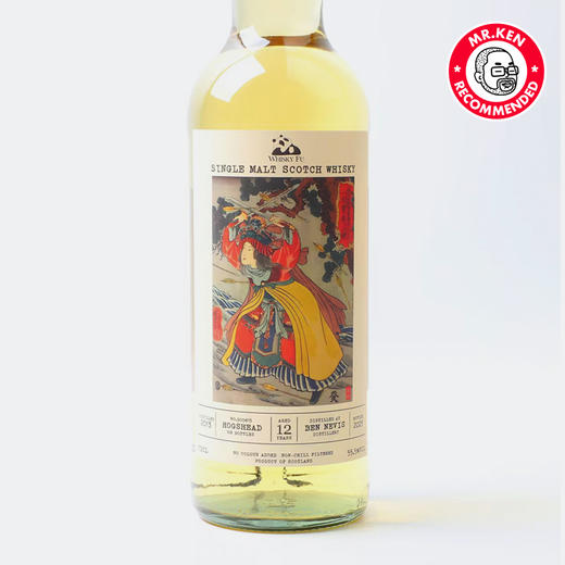 Whisky Fu-本尼维斯(Ben Nevis)2013-12年单桶单一麦芽苏格兰威士忌「通俗水浒传豪杰·一丈青扈三娘」 商品图3