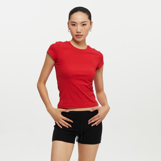 oneup基础弹力短袖T恤 商品图3