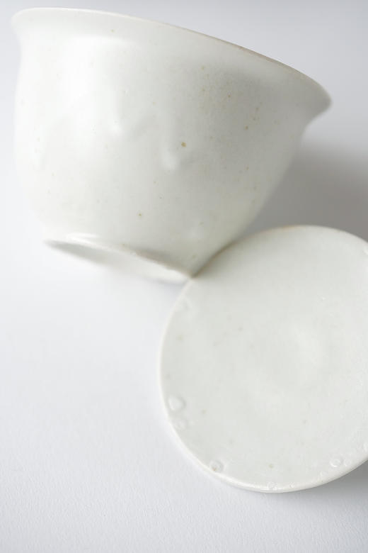 田中茂雄27白瓷｜蓋碗 商品图3