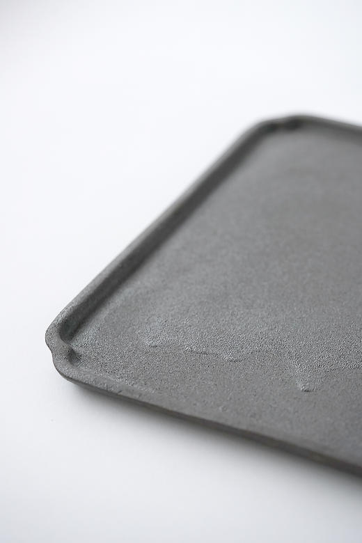 田中茂雄41甕器｜小盤角皿 商品图1