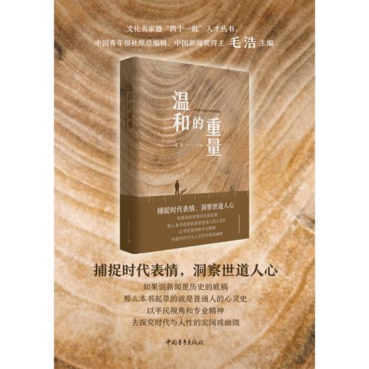 温和的重量：中国青年报20年特稿选编 毛浩编 中国青年出版社 商品图1