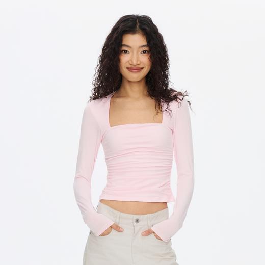 Oneup抹胸坎肩假两件长袖 商品图0