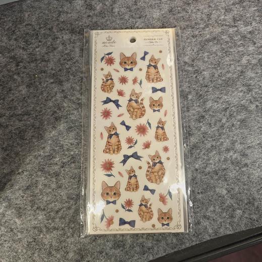 阿果拉Closepin-mondo 便签  贴纸 燕尾服猫 商品图2