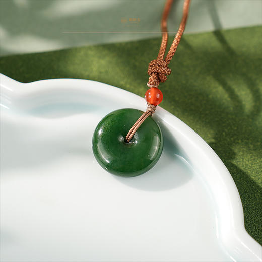 【幸屿】碧玉平安扣 商品图3