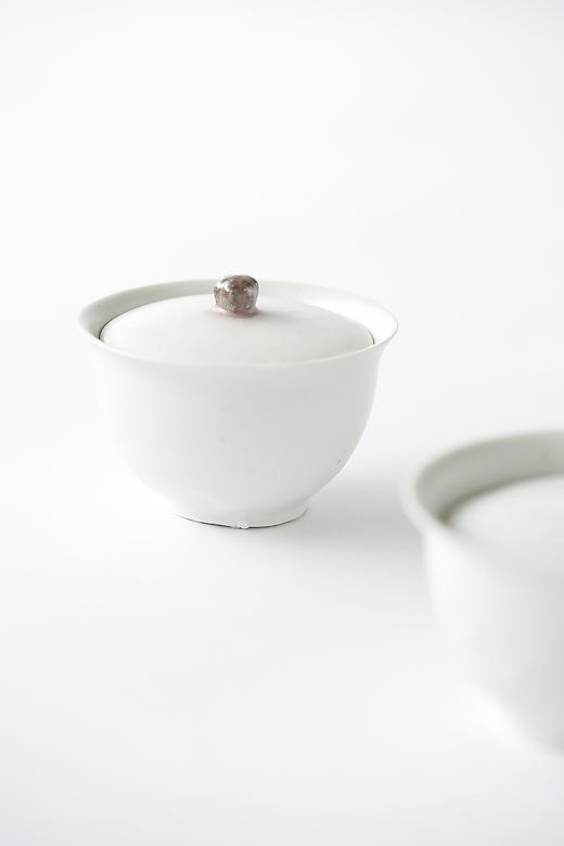 田中茂雄27白瓷｜蓋碗 商品图2