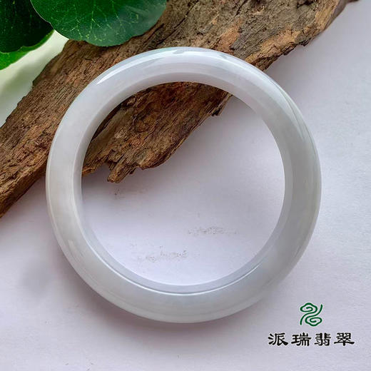 派瑞翡翠 翡翠手镯 糯种  紫色 商品图1