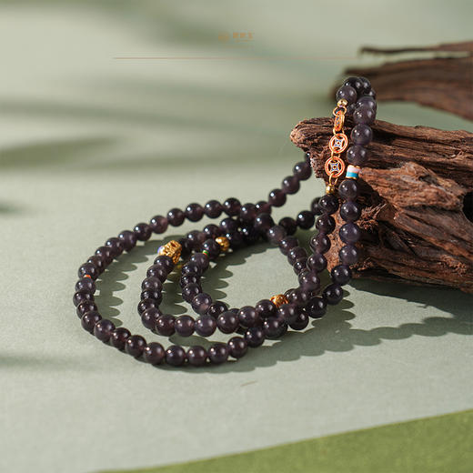 「黛雨池」烟紫手串 商品图4