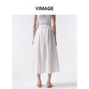 VIMAGE纬漫纪阔腿空气裤纯色显瘦休闲裤2026夏季新款V2505218 商品缩略图4