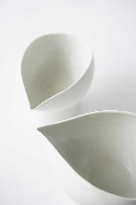 田中茂雄14｜15白瓷｜高台片口 商品图4