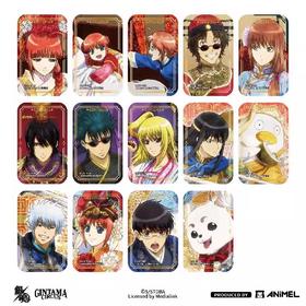 银魂 20周年系列 徽章 吧唧 中华风ED款 14包/盒 国谷