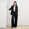 EITIE爱特爱2026夏季新款高腰显瘦利落垂坠舒适显瘦通勤直筒裤8605313 商品缩略图1