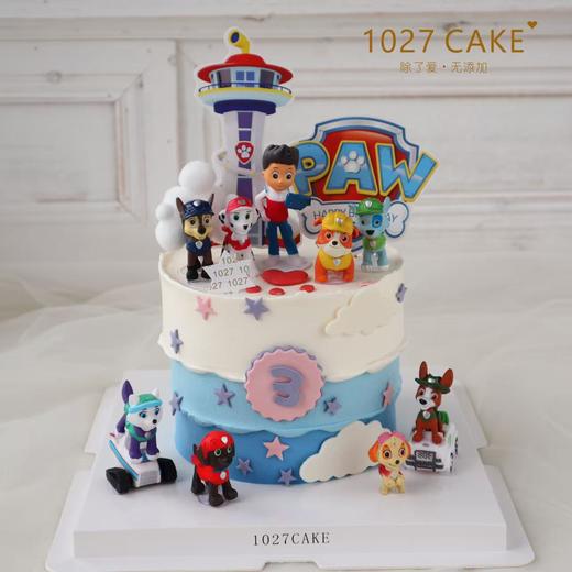 1027CAKE |  汪汪队 狗狗主题 周岁蛋糕 儿童蛋糕 商品图2