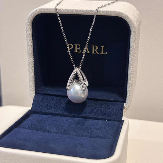 【女神节首选】热巴同款高定珍珠合集 12-13mm 极强光正圆 诸暨直发 一物一证 假一赔十 下单即送珍珠粉！ 商品图0