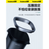 倍思 无尘车载垃圾桶（赠垃圾袋3卷/90个）黑色 汽车内用 前后排卫生清洁 容量800ml 商品缩略图3