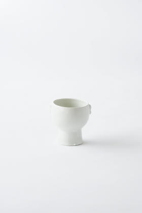 田中茂雄25｜26 白瓷｜双耳杯